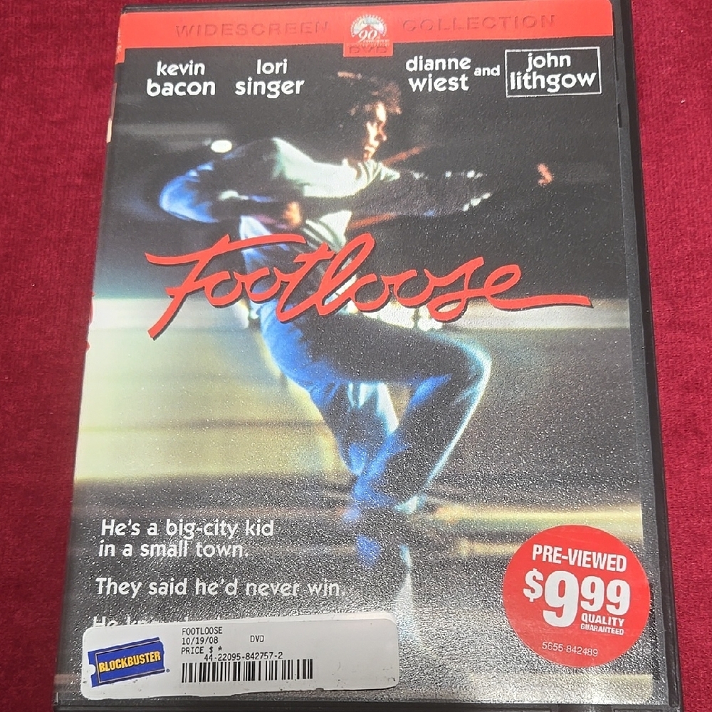 LAST CHANCE! Host Pick! Footloose DVD